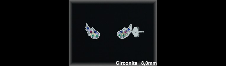 Mayorista de Plata en Pendientes ref MZ750T  Pendientes de Plata al por Mayor
