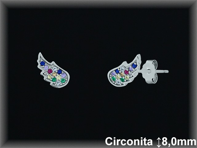 Mayorista de Plata en Pendientes ref MZ750T  Pendientes de Plata al por Mayor