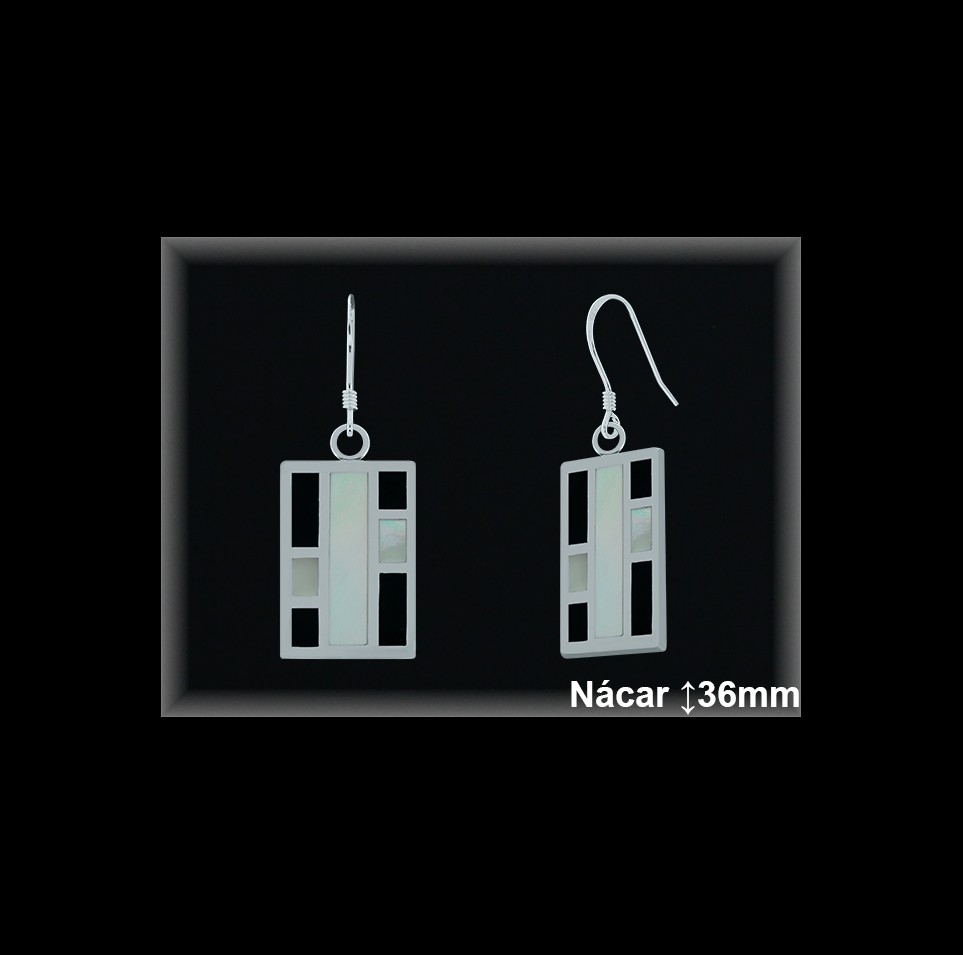 Mayorista de Plata en Pendientes ref N8163  Pendientes de Plata al por Mayor