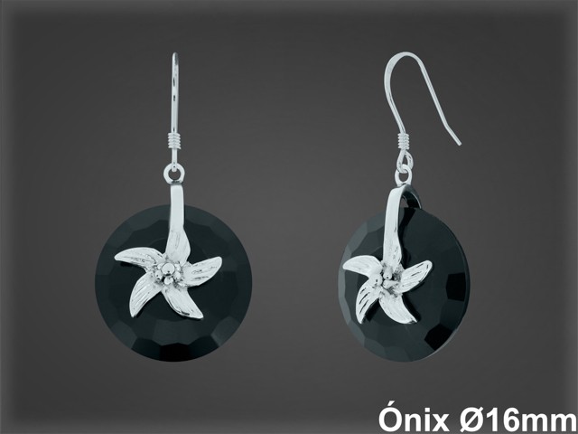 Pendientes de Plata al Por Mayor ref O8552  Mayorista de pendientes de Plata