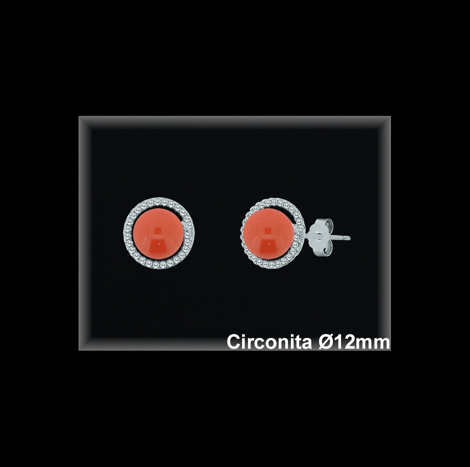 Pendientes de Plata al Por Mayor ref P8006C  Mayorista de pendientes de Plata