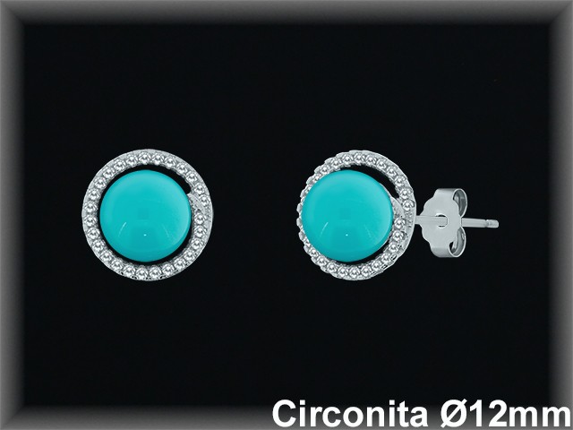 Pendientes de Plata al Por Mayor ref P8006T  Mayorista de pendientes de Plata