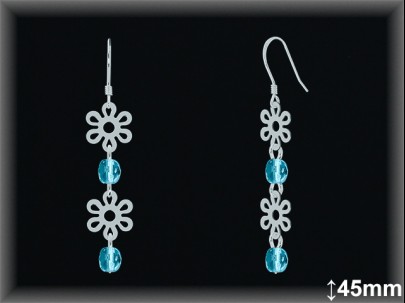 Mayorista de Plata en Pendientes ref P8007G  Pendientes de Plata al por Mayor