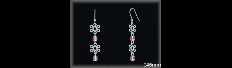 Mayorista de Plata en Pendientes ref P8007S  Pendientes de Plata al por Mayor