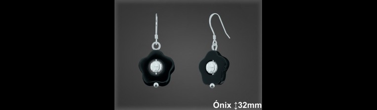 Pendientes de Plata al Por Mayor ref P8302  Mayorista de pendientes de Plata