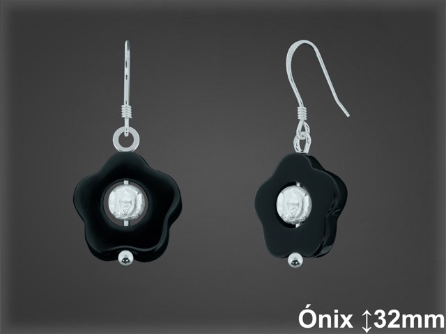 Pendientes de Plata al Por Mayor ref P8302  Mayorista de pendientes de Plata