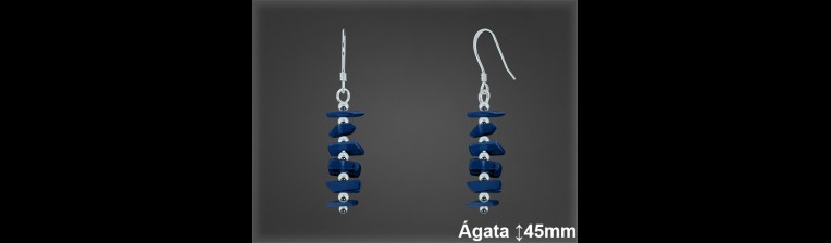 Pendientes de Plata al Por Mayor ref P8467Z  Mayorista de pendientes de Plata