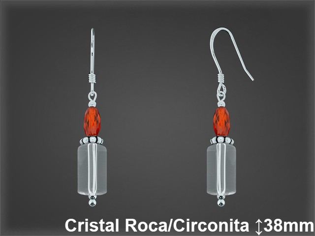 Pendientes de Plata al Por Mayor ref P8561  Mayorista de pendientes de Plata