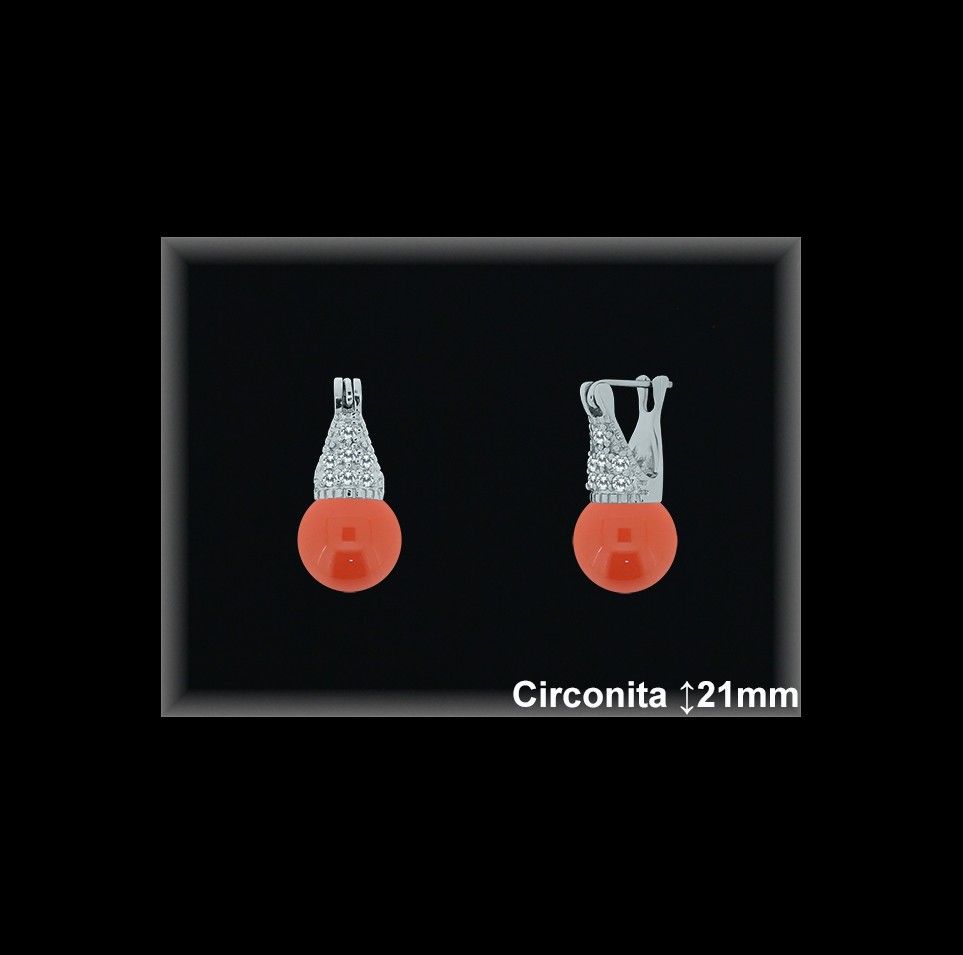 Pendientes de Plata al Por Mayor ref P8570C  Mayorista de pendientes de Plata