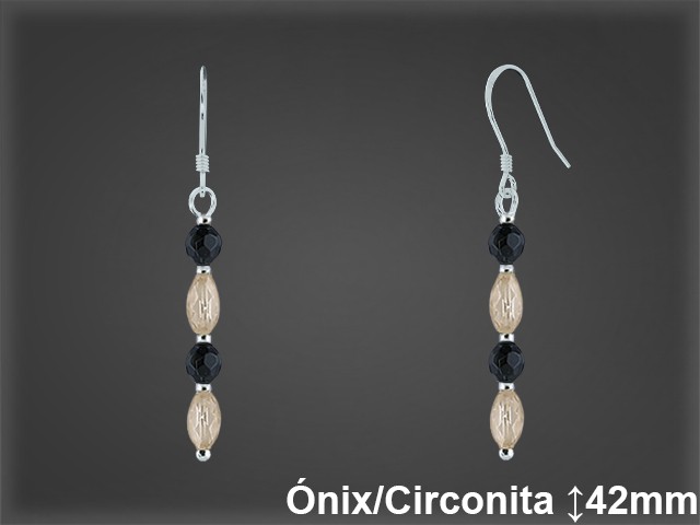 Pendientes de Plata al Por Mayor ref P8636  Mayorista de pendientes de Plata