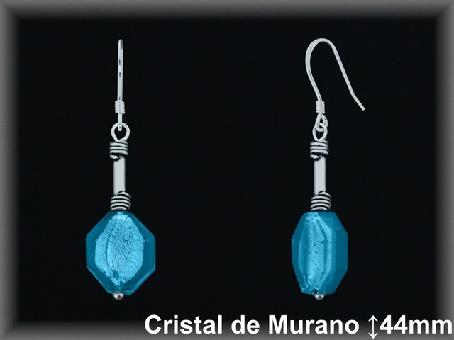 Pendientes de Plata al Por Mayor ref P8764G  Mayorista de pendientes de Plata