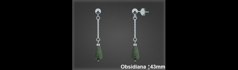 Pendientes de Plata al Por Mayor ref P8802  Mayorista de pendientes de Plata