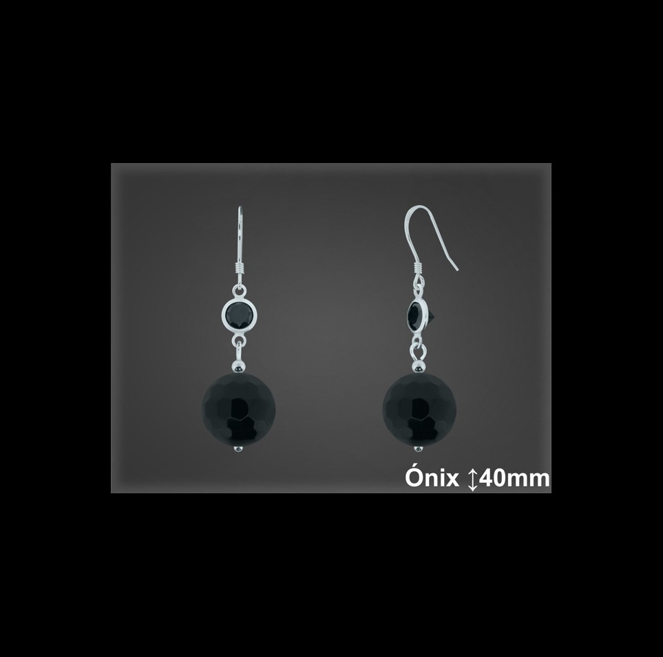 Pendientes de Plata al Por Mayor ref P8805N  Mayorista de pendientes de Plata