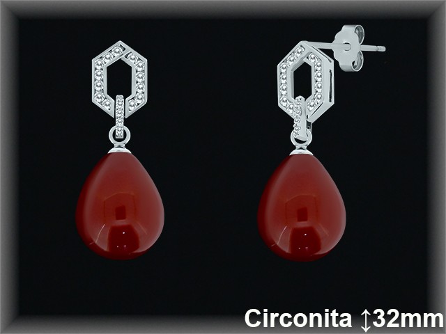 Pendientes de Plata al Por Mayor ref P8821  Mayorista de pendientes de Plata