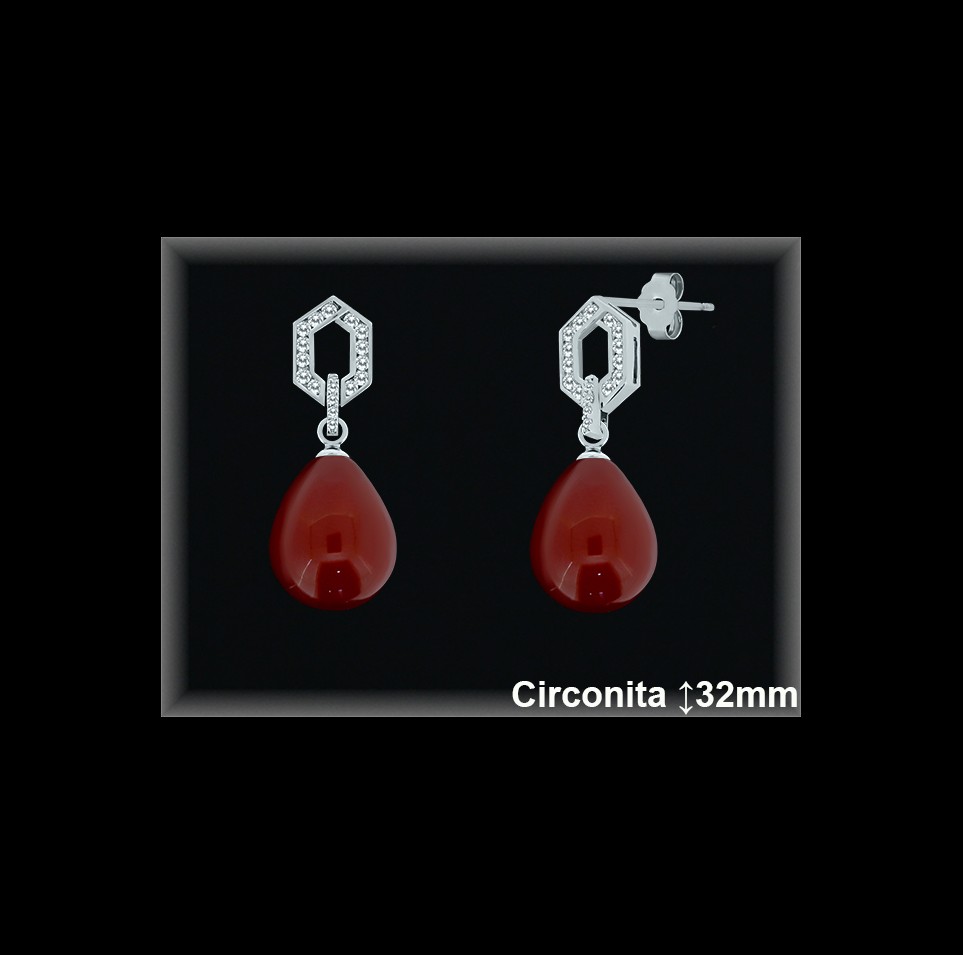 Pendientes de Plata al Por Mayor ref P8821  Mayorista de pendientes de Plata