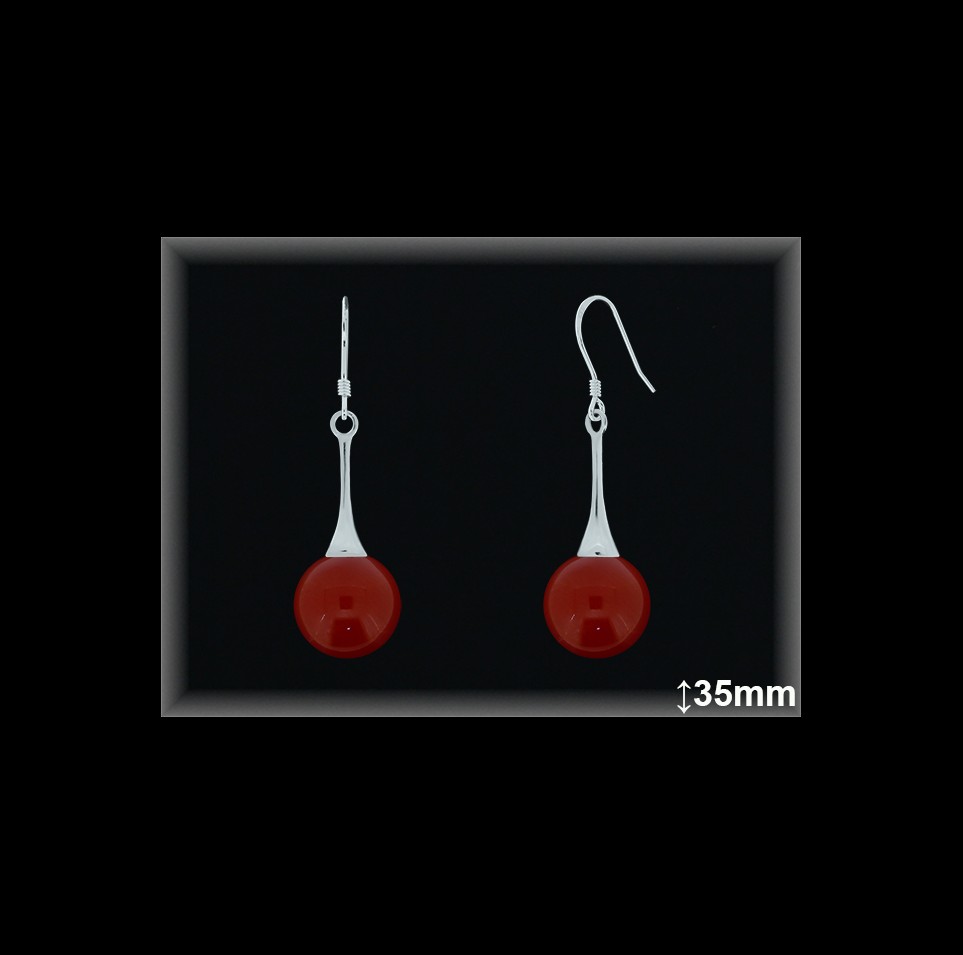 Pendientes de Plata al Por Mayor ref P8822R  Mayorista de pendientes de Plata