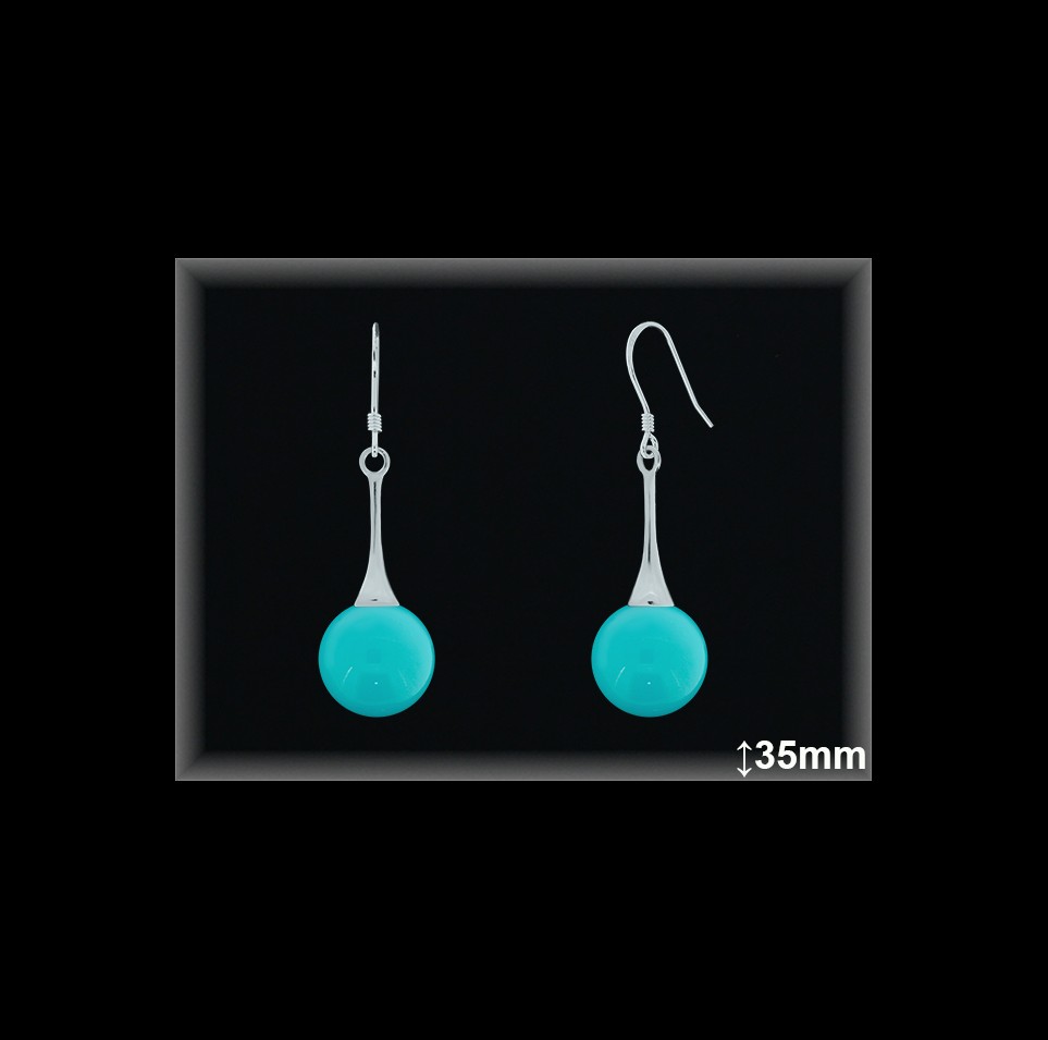 Pendientes de Plata al Por Mayor ref P8822T  Mayorista de pendientes de Plata