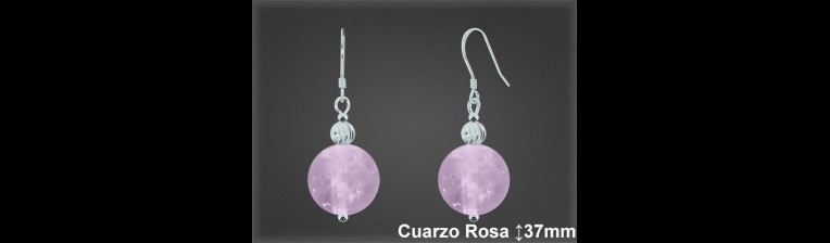 Pendientes de Plata al Por Mayor ref P8864RS  Mayorista de pendientes de Plata