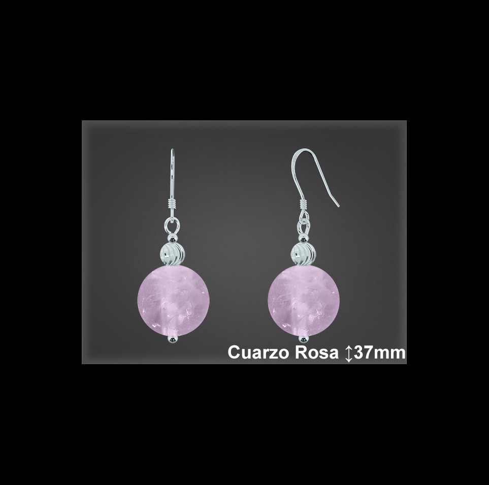 Pendientes de Plata al Por Mayor ref P8864RS  Mayorista de pendientes de Plata