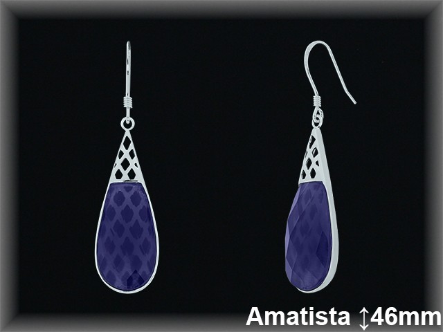 Mayorista de Plata en Pendientes ref Q8533  Pendientes de Plata al por Mayor