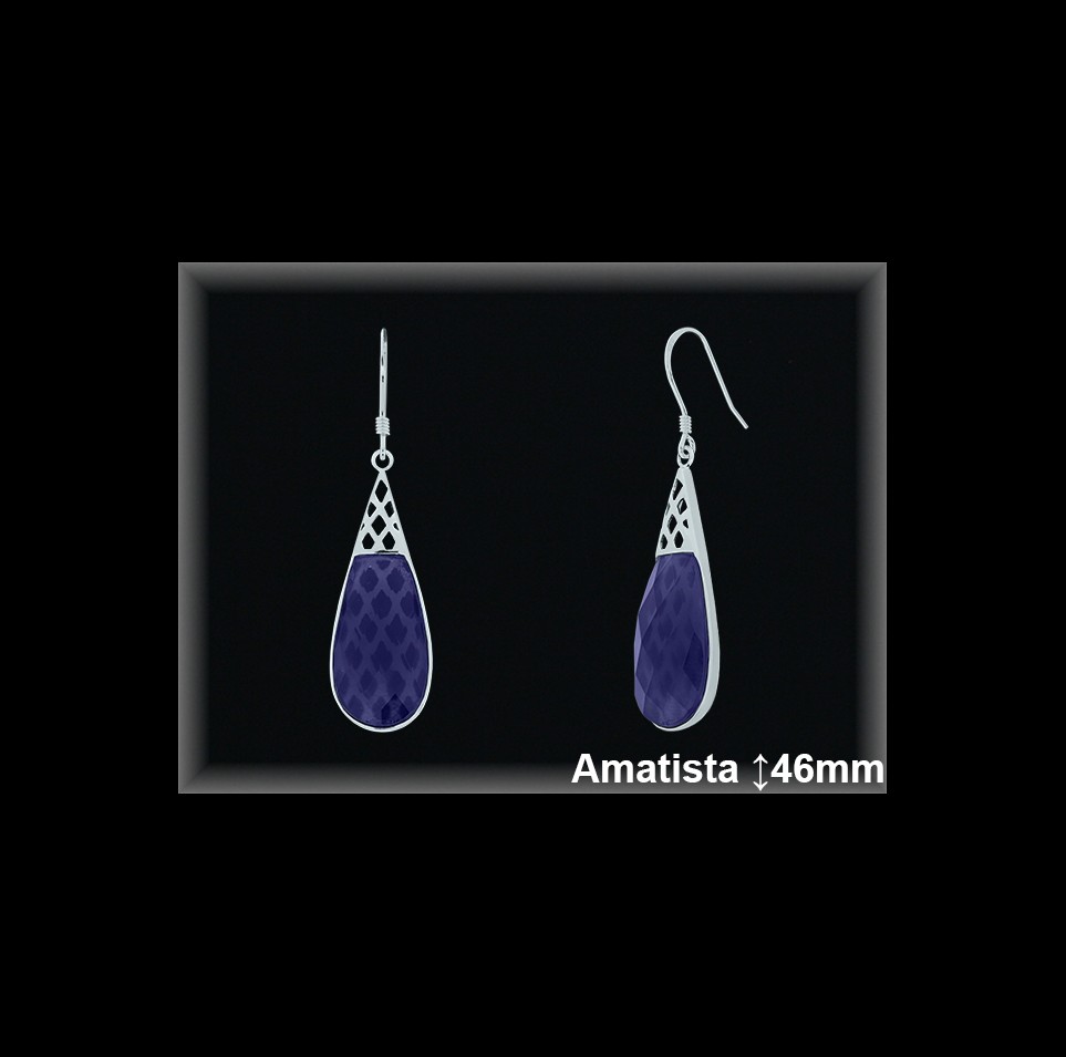 Mayorista de Plata en Pendientes ref Q8533  Pendientes de Plata al por Mayor