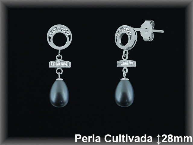 Pendientes de Plata al Por Mayor ref R8495G  Mayorista de pendientes de Plata