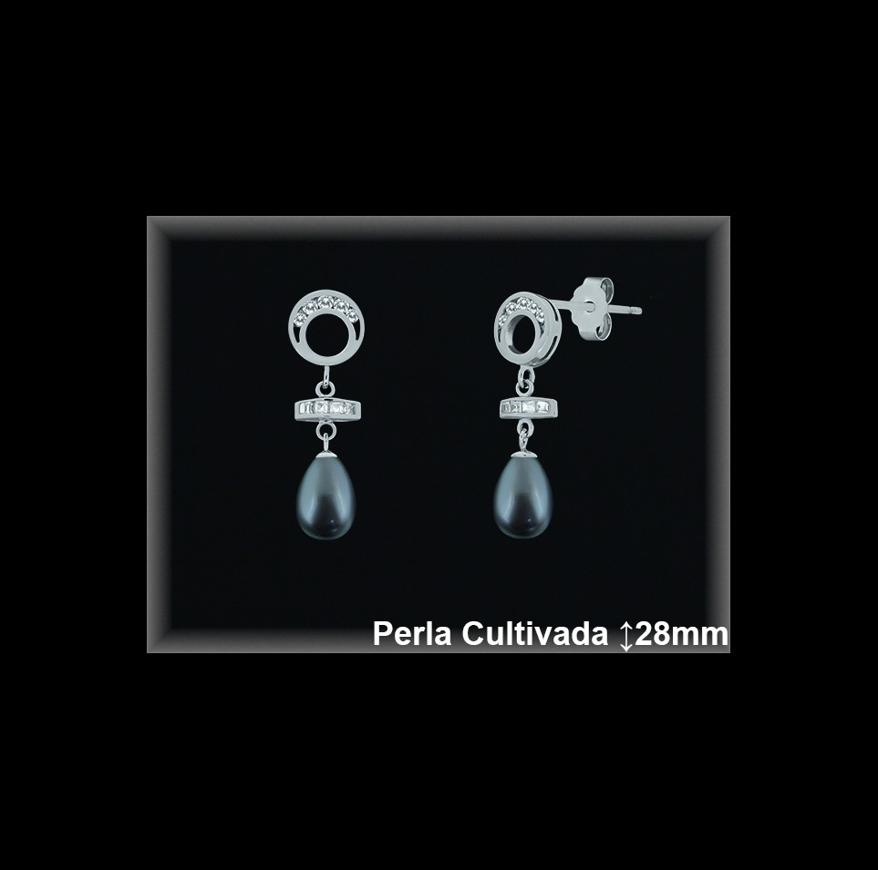 Pendientes de Plata al Por Mayor ref R8495G  Mayorista de pendientes de Plata
