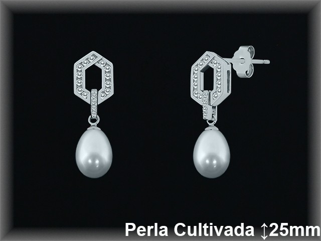 Pendientes de Plata al Por Mayor ref R8496  Mayorista de pendientes de Plata