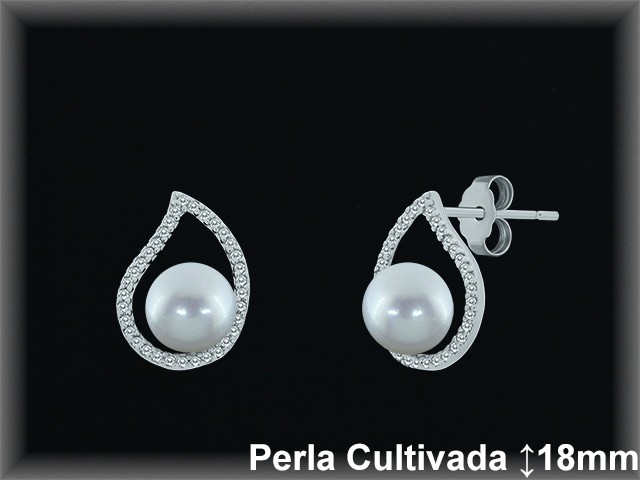 Pendientes de Plata al Por Mayor ref R8504  Mayorista de pendientes de Plata