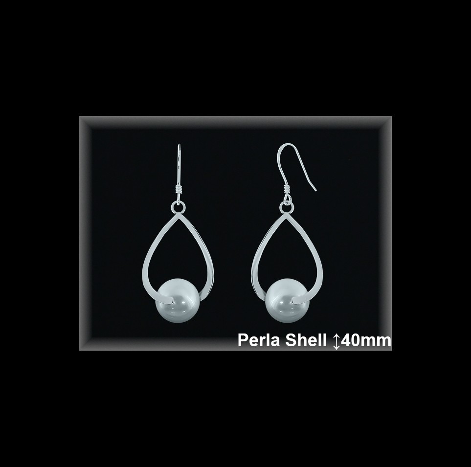 Pendientes de Plata al Por Mayor ref R8539  Mayorista de pendientes de Plata