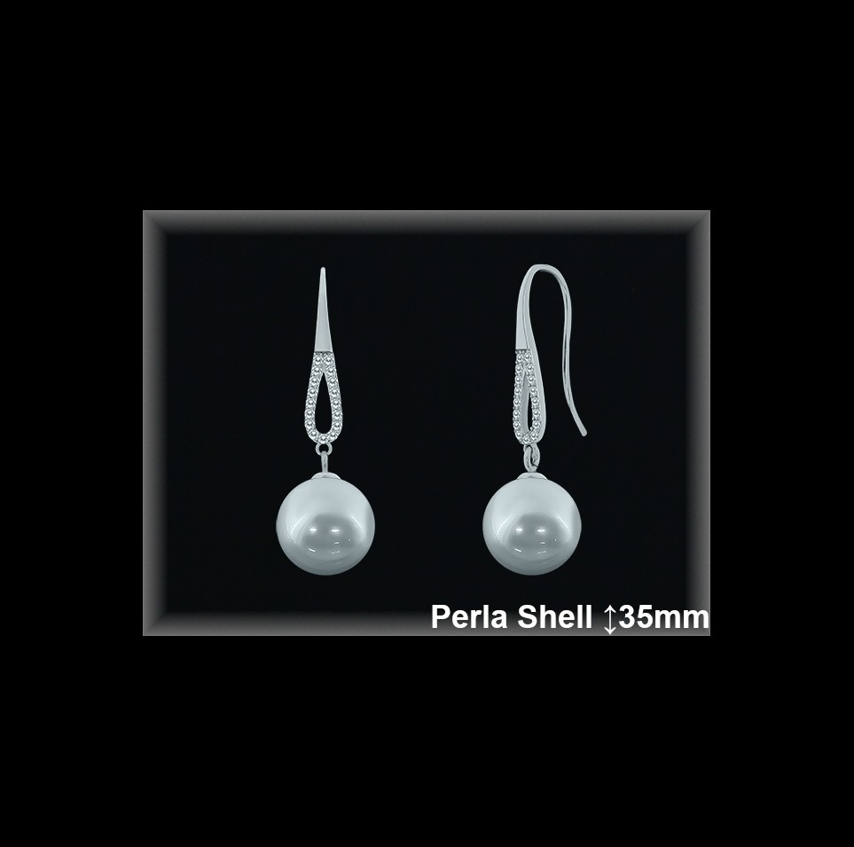 Pendientes de Plata al Por Mayor ref R8543  Mayorista de pendientes de Plata