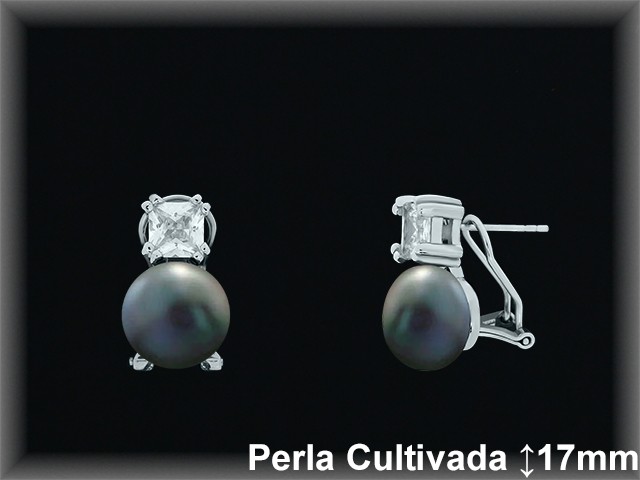 Pendientes de Plata al Por Mayor ref R8602G  Mayorista de pendientes de Plata
