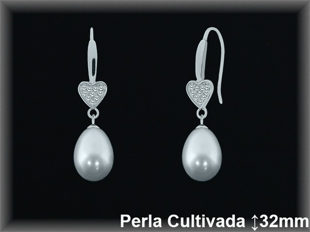Pendientes de Plata al Por Mayor ref R8620  Mayorista de pendientes de Plata