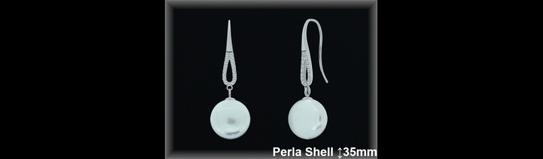 Pendientes de Plata al Por Mayor ref R8626  Mayorista de pendientes de Plata