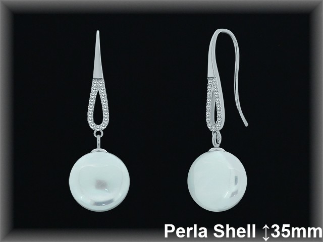 Pendientes de Plata al Por Mayor ref R8626  Mayorista de pendientes de Plata