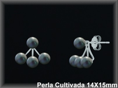 Pendientes de Plata al Por Mayor ref R8643G  Mayorista de pendientes de Plata