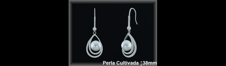 Pendientes de Plata al Por Mayor ref R8653  Mayorista de pendientes de Plata