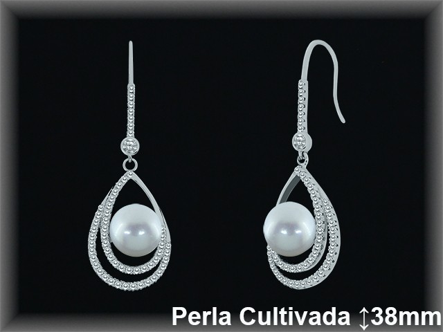 Pendientes de Plata al Por Mayor ref R8653  Mayorista de pendientes de Plata