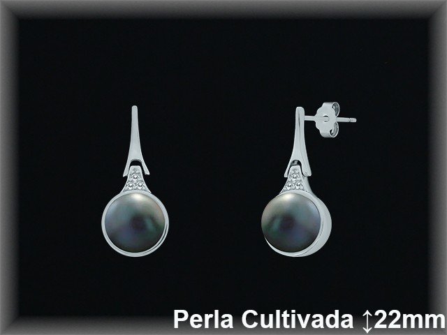 Pendientes de Plata al Por Mayor ref R8654G  Mayorista de pendientes de Plata