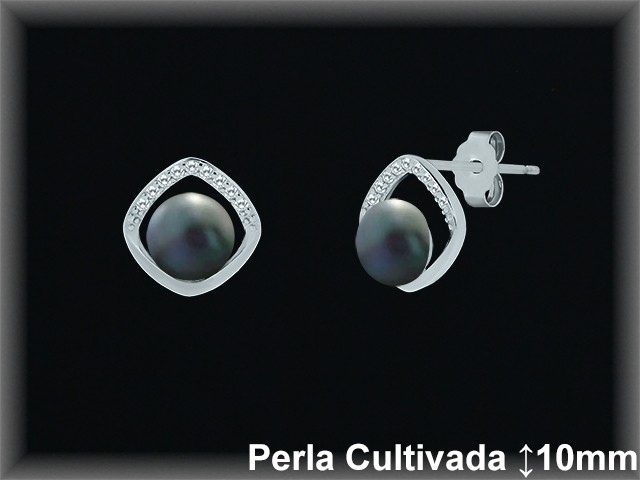 Pendientes de Plata al Por Mayor ref R8673G  Mayorista de pendientes de Plata