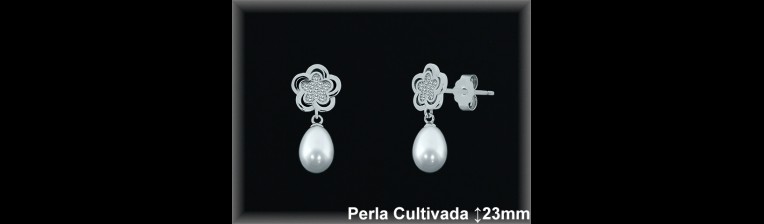 Pendientes de Plata al Por Mayor ref R8683  Mayorista de pendientes de Plata