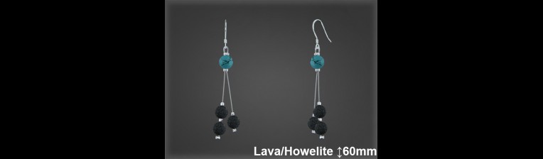 Mayorista de Plata en Pendientes ref V8002  Pendientes de Plata al por Mayor