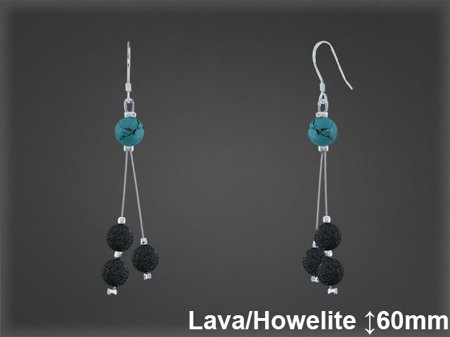 Mayorista de Plata en Pendientes ref V8002  Pendientes de Plata al por Mayor