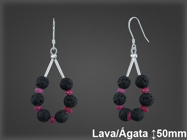 Mayorista de Plata en Pendientes ref V8069  Pendientes de Plata al por Mayor