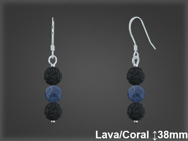 Mayorista de Plata en Pendientes ref V8107Z  Pendientes de Plata al por Mayor