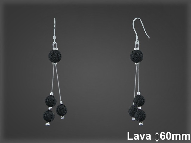 Mayorista de Plata en Pendientes ref V8191  Pendientes de Plata al por Mayor