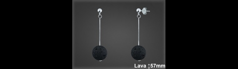 Mayorista de Plata en Pendientes ref V8585  Pendientes de Plata al por Mayor