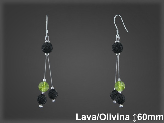 Mayorista de Plata en Pendientes ref V8614  Pendientes de Plata al por Mayor