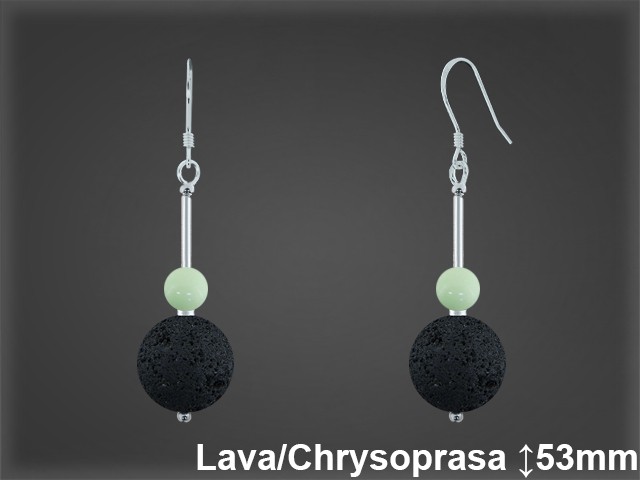Mayorista de Plata en Pendientes ref V8799  Pendientes de Plata al por Mayor
