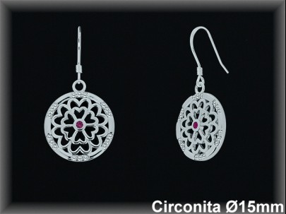 Mayorista de Plata en Pendientes ref Z8051  Pendientes de Plata al por Mayor